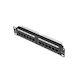 Lanberg Patch Panel for Rack 1U 10" with 12 Ports Black