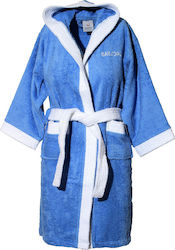 Sunshine Kids Hooded Bathrobe Blue