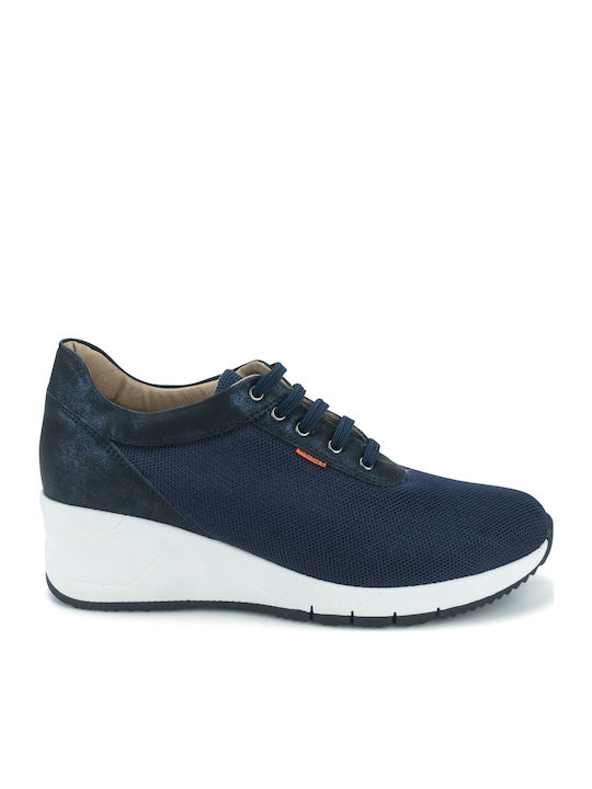 Ragazza Damen Sneakers Navy Blau