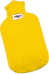 Sanger Hot Water Bottle with Cover Yellow 2000ml