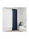 vidaXL Curtain Blackout with Pencil Pleat Blue 290x245cm