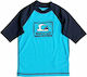 Quiksilver Kids Swimwear UV Shirt Light Blue