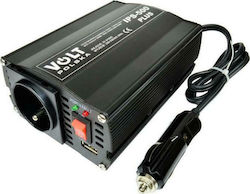 Volt Polska Инвертор за кола Модифицирана синусоидална вълна 500W за 12V DC
