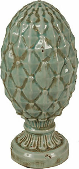 Domus Homus Decorative Space made of Stone Green 15x15x33.5cm 1pcs