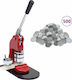 vidaXL Badge Press with Cutter 58mm
