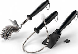 Napoleon Set von 3 BBQ-Werkzeugen mit Anspitzer und Bürste 62045