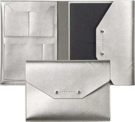 Boss Ντοσιέ Bifold de Conferință pentru Hârtie A5 Gri Elegance 1buc