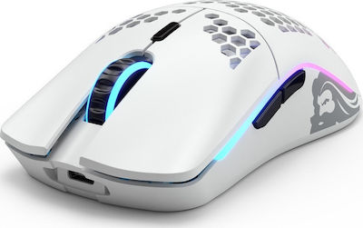 Glorious PC Gaming Race Model O Wireless RGB Gaming Mouse 19000 DPI Alb