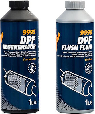 Mannol DPF Regenerator & Flush Fluid 9995/9996 Πρόσθετο Πετρελαίου Κιτ καθαρισμού φίλτρου 2000ml