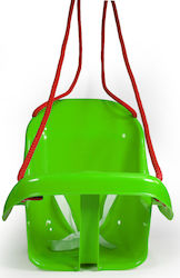 Plastic with Protector and Seatbelt Swing for 1+ years Green