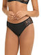 Miss Rosy Women's Brazil with Lace Black