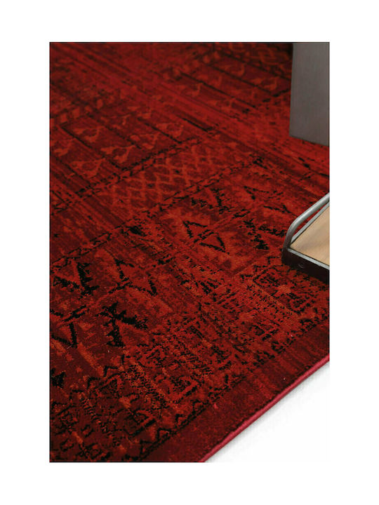Royal Carpet 7504H Bedroom Rugs Set Afgan Dark Red 11AFG7504H77.067500 3pcs