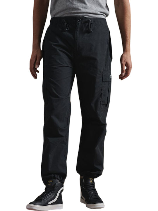 Parachute Grip Trousers Cargo Black