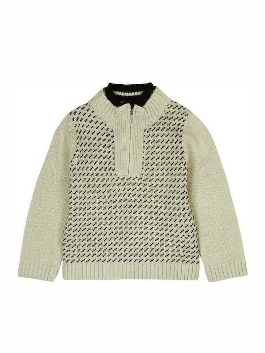 Boboli Kids Sweater Long Sleeve Beige