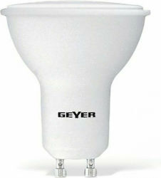 Geyer LED Lampen für Fassung GU10 und Form PAR16 Kühles Weiß 470lm 1Stück