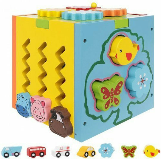 Shape Sorting Wooden Toy for 18+ Months