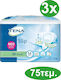 Tena Slip Super Incontinence Diapers Medium 3x25pcs