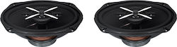 ADS Car Speaker Set QS-X694B 6x9" with 25W RMS (2 Way)