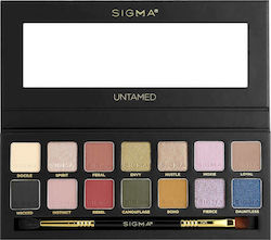 Sigma Untamed Palette Eye Shadow Palette Pressed Powder Multicolour 19.32gr