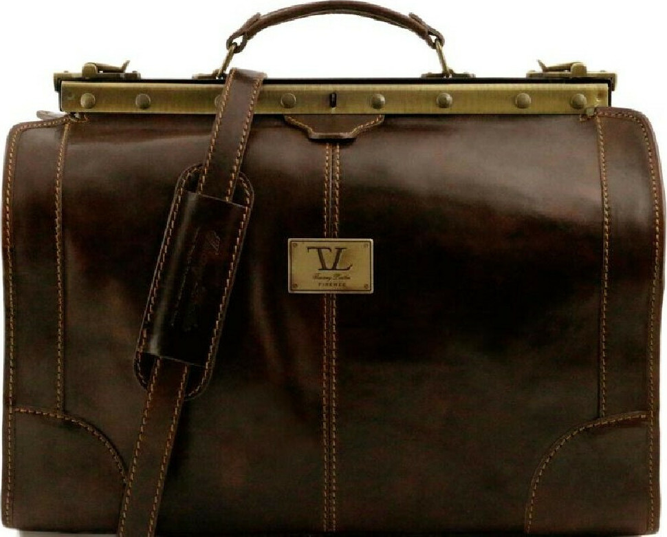 Tuscany Leather Madrid Gladstone Leather Bag  