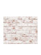 Wallpaper Wood Stone Vinyl Beige L1000xW53cm Washable