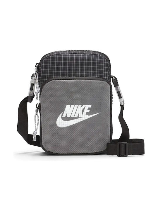 Nike Heritage 2.0 Ανδρική Τσάντα Ώμου / Χιαστί σε Μαύρο χρώμα