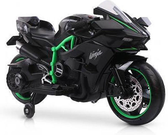 Παιδική Μηχανή Ninja Duo Ηλεκτροκίνητη 12 Volt Μαύρη για 3+ ετών
