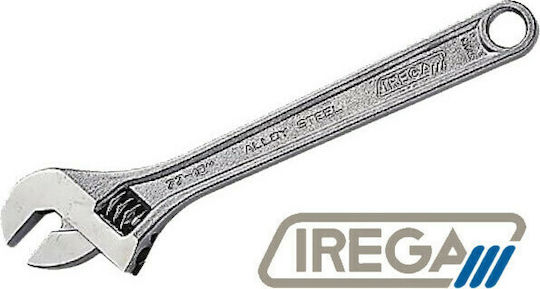 Irega Γαλλικό Κλειδί Μήκους 150mm 6" με Άνοιγμα Σιαγόνων έως 19.2mm