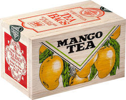 Mlesna Tea Negru Ceai Ceylon 25 Pungi 50gr 1buc cu Aromă Mango