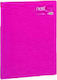 Foldermate Clipboard Flexible with 10 plastic sleeves Slides for Paper A4 Pink 1pcs