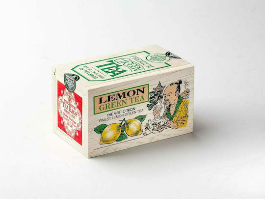 Mlesna Tea Зелен Чай Цейлон 25 Чанти 50гр 1бр с Аромат Лимон
