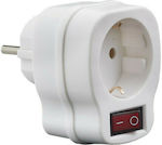 Electra Single Socket White