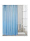 Chios Hellas KO028 Fabric Shower Curtain 240x180cm Light Blue