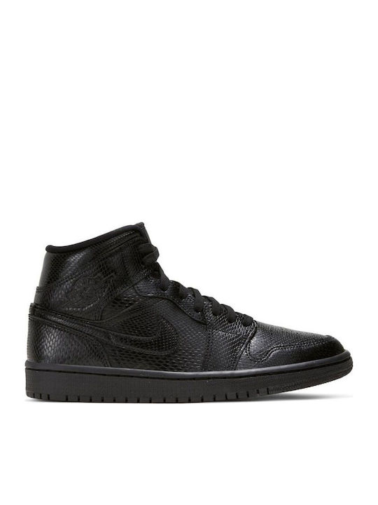 Air  1 Retro Mid Boots Black / White