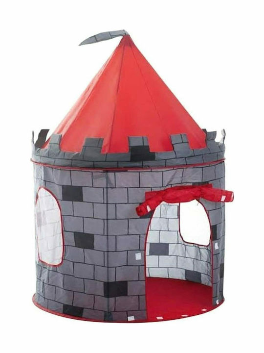 Kids Play Tent deAO Red Castle Gray