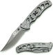 AlpinPro Alligator Pocket Knife Gray