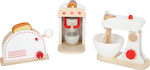 Small Foot Kids Household Appliance Σετ Συσκευών Κουζίνας made of Wood for 3+ Years Old