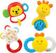 Winfun Σετ Κουδουνίστρες Ζωάκια Σετ Animal Pals Rattle Play