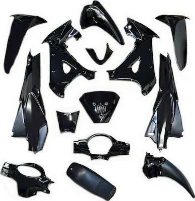 Motorcycle Plastic Set for Honda Innova 125 Black