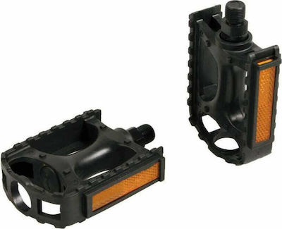 Lampa Flat Bicycle Pedals Black