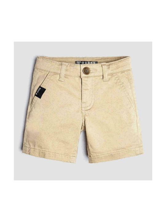 Guess Kids Shorts/Bermuda Fabric Βερμούδα Beige