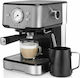 Princess 249412 Kaffeemaschine für Kapseln Nespresso Druck 20bar Grau