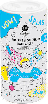 Nailmatic Foaming Bath Salt Kids Bath Bombs Blue ΜΑ-722ΒLUΕSΑLΤS