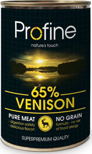 Profine Nature's Touch Υγρή Τροφή Σκύλων σε Κονσέρβα με Ελάφι και Κοτόπουλο χωρίς Σιτηρά 400gr