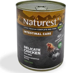 Naturest Intestinal Care Canned Wet Dog Food with Chicken and Rice 1 x 800gr