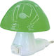Luminiță de Noapte LED Ciupercă Verde