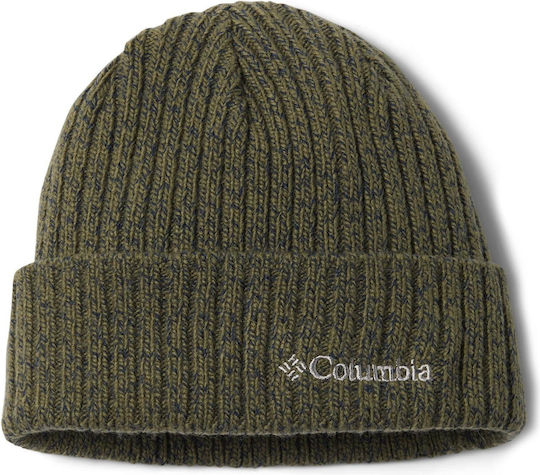 Watch Cap Knitted Beanie Cap Stone Green
