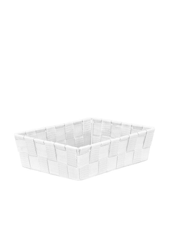 Kleine Wolke Plastic Storage Basket Chico Box White 24x18.5x7cm