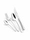 Monix 24-Piece Stainless Steel 18/10 Silver Cutlery Set