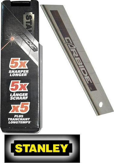 Stanley Fatmax Lame de Cutter Carbură 18mm 50buc